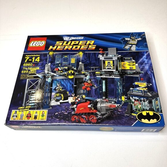 New LEGO DC Comics Super Heroes: The Batcave (6860) Factory Sealed - Picture 1 of 4